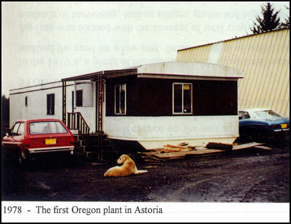 1978 - The Fist Oregon Plant in Astoria