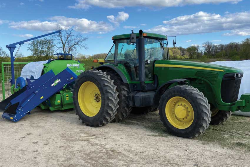 Ag Bag T7170 in field