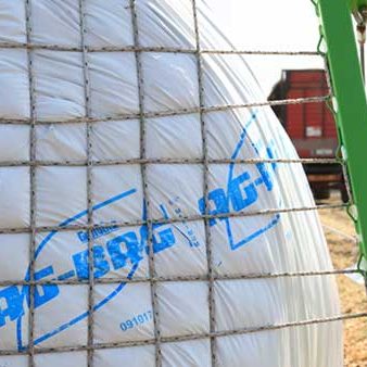 Ag Bag Genuine Plastic Bag close up out in field